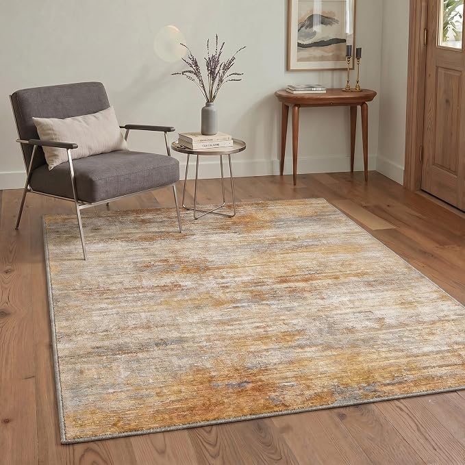 BEIMO Area Rugs 5x7 for Living Room Bedroom, Modern Abstract Machine Washable by BEIMO