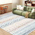 Miukiki 6x9 Area Rug for Living Room Moroccan Washable Rugs Non Slip Indoor by Miukiki