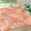Pauwer Waterproof Outdoor Rug 6x9, Reversible Plastic Straw Patio Camping Rug by Pauwer