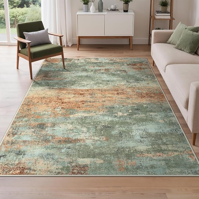 BEIMO Area Rugs 8x10 for Living Room Bedroom, Modern Abstract Machine Washable - Image 2