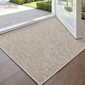 DEXI Ultra Thin Door Mat Indoor Entrance 24x36, Non Slip Rubber Backed Entryway by DEXI