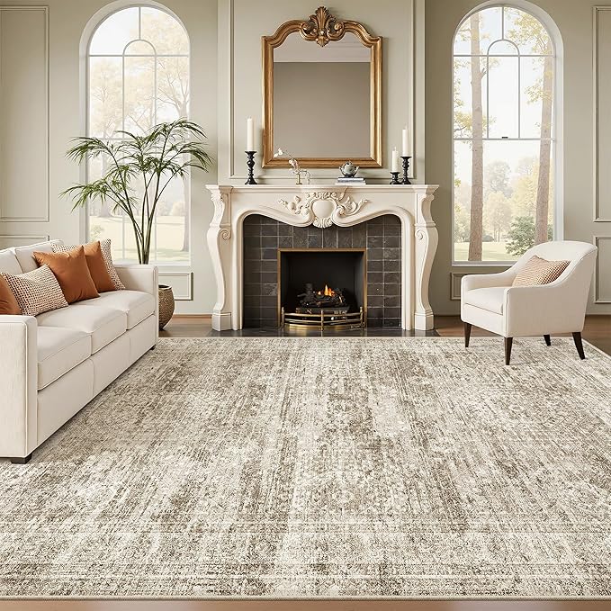 Soalmost Washable Area Rug 8x12, Large Soft Rugs - Image 2