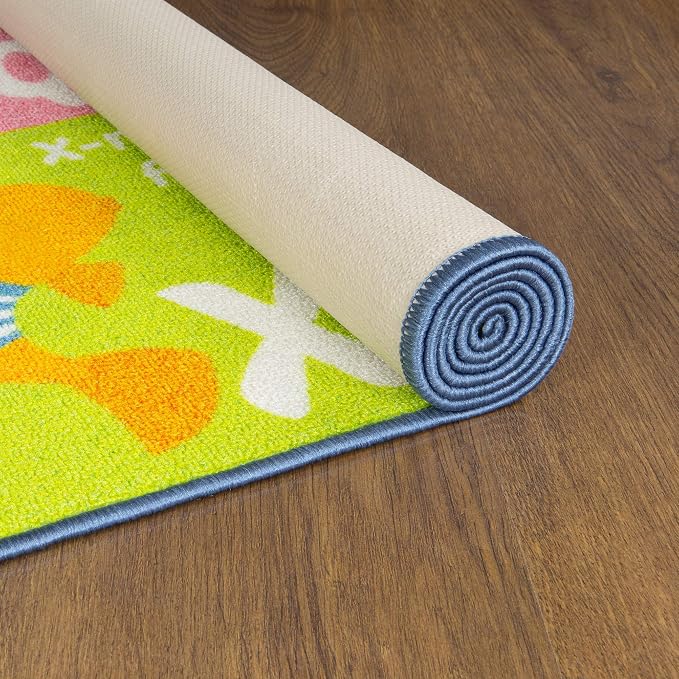 KC Cubs 3x5 ABC Alphabet Animal Rug – Educational Non-Slip Play Mat - Image 10