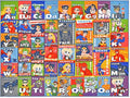 DC Super Friends Educational Kids Rug – ABC Alphabet, Emotions & Hero Traits by KCCubsKidsHomeandFurnishing