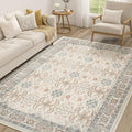 Vintage Living Room Area Rug 5x8 by COTILED