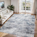 6x9 Area Rugs for Living Room Rug Washable: Abstract Rug for Dining Room by Aelenmu
