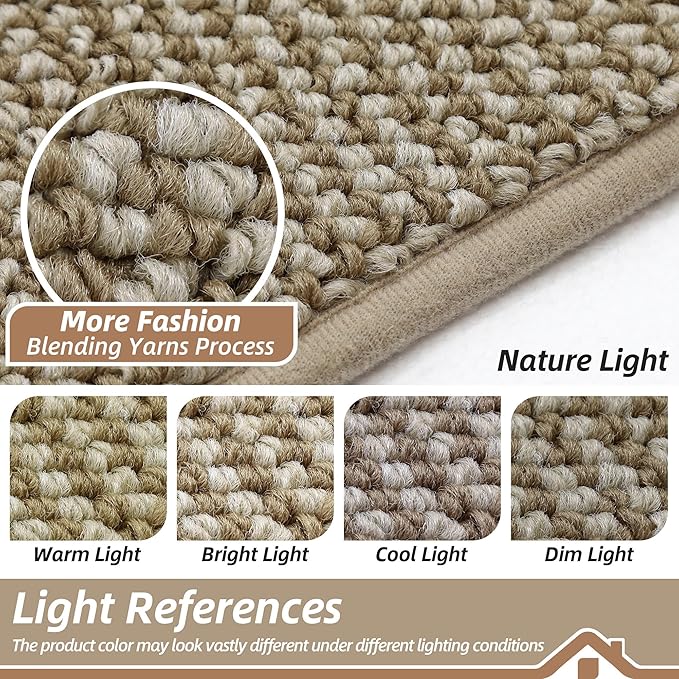 BEQHAUSE Dirt Trapper Door Mat 20" x 32", Non-Slip Washable Doormats Entrance - Image 5