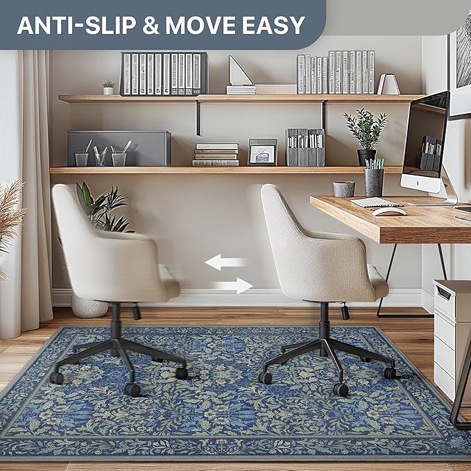36"x60" Office Chair Mat for Hardwood Tile Floor, Under Desk Carpet Protector - Image 5