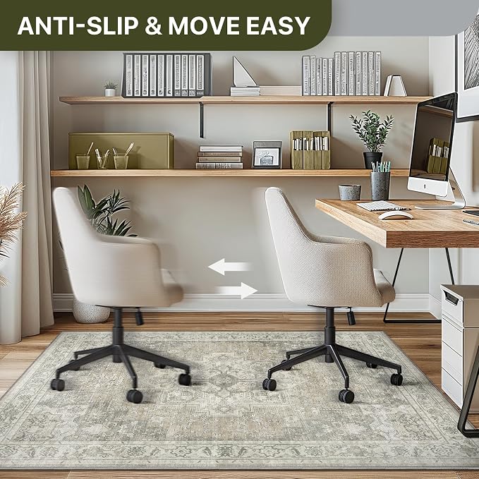 36"x60" Office Chair Mat for Hardwood Tile Floor, Under Desk Carpet Protector - Image 5