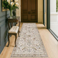 Hazo Haus Boho Moss 2'6"x10' Long Hallway Runner Rug by HazoHaus