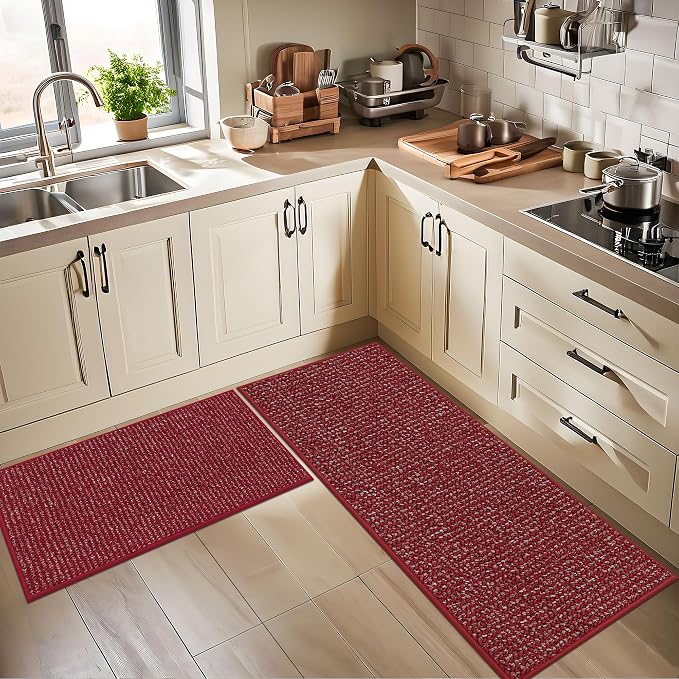 BEQHAUSE Kitchen Rugs 32"x48", Non-Slip Kitchen Mats - Image 8