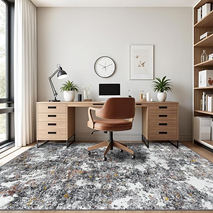 Area Rug Living Room Rugs: 5x7 Washable Rug - Image 4
