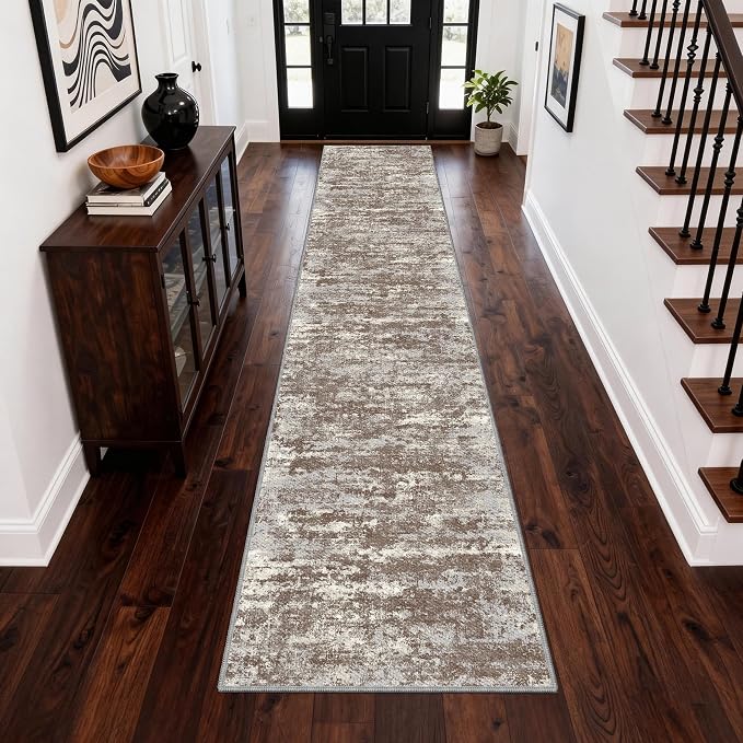 Washable Carpet Runners for Hallway 16ft-Non Slip Floor Runners for Dogs - Image 5