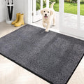 PURRUGS Dirt Trapping Door Mat 31.5" x 47", Non-Slip Machine Washable Entryway by PURRUGS