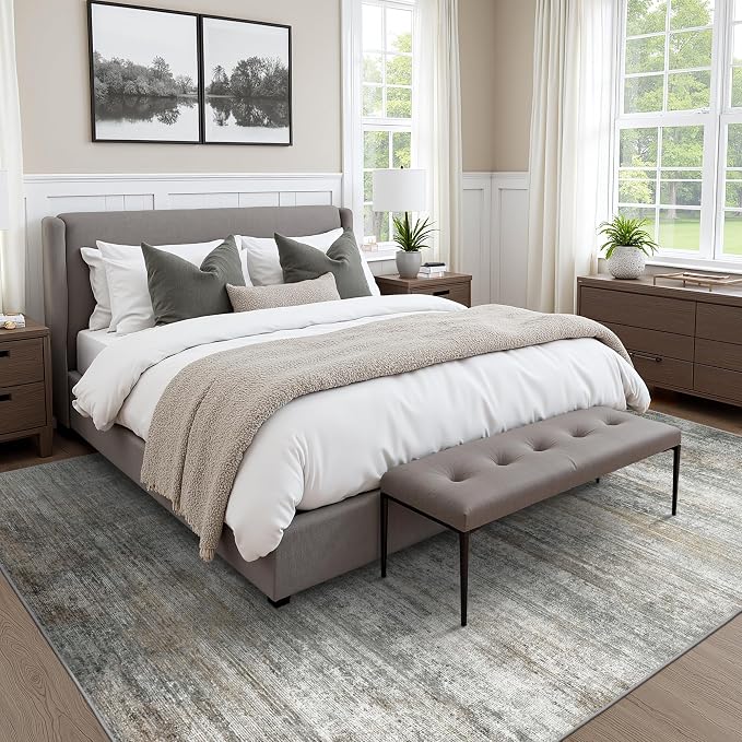 BEIMO Area Rugs 9x12 for Living Room Bedroom, Modern Abstract Machine Washable - Image 5