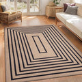 Tangsoo Easy Jute Area Rug 4x6 Washable Rug by Tangsoo