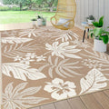 Pauwer Waterproof Outdoor Rug 6x9, Reversible Plastic Straw Patio Camping Rug by Pauwer
