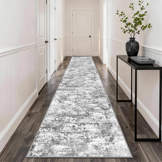 Washable Carpet Runners for Hallway 12ft-Non Slip Floor Runners for Dogs by TTelephant