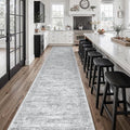 Soalmost Runner Rug 2'6" x 14' Washable Non-Slip Runner Rugs by Soalmost