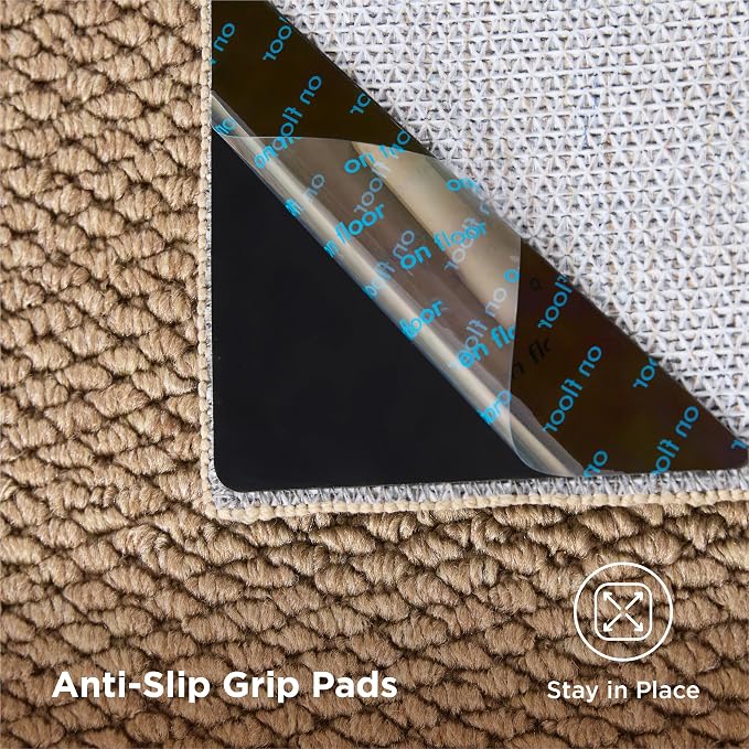 Bedsure 5x7 Faux Wool Area Rugs - Image 3