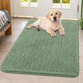 Smiry Dog Door Mat for Muddy Paws 40x32, Absorbent Dirt Trapper, Non-Slip by Smiry