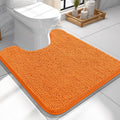 OLANLY Toilet Rugs U-Shaped 24x24, Extra Soft Absorbent Chenille Contour by OLANLY