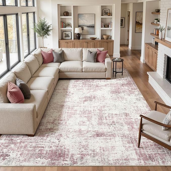 Washable 9x12 Area Rug for Living Room - Image 5