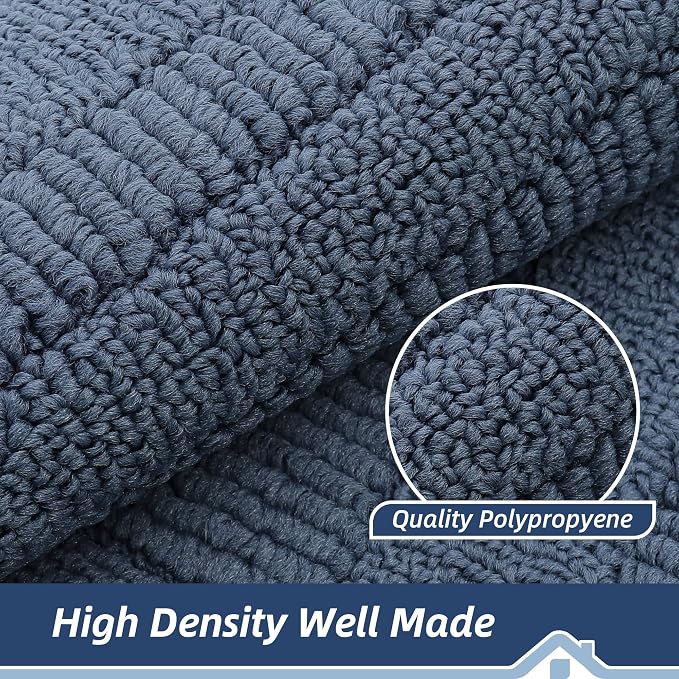 BEQHAUSE 30x18 Inch Kitchen Rug Mat Durable Kitchen Rugs Non-Slip Washable - Image 5
