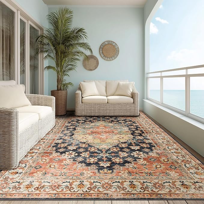 Ruaruarug Washable Area Rug 8x10 - Image 8