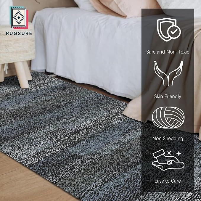 RUGSURE Washable Area Rug - Image 2