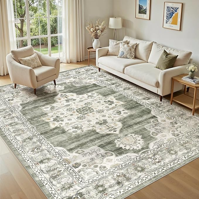 5x7 Washable Area Rug by JessibouAreaRug