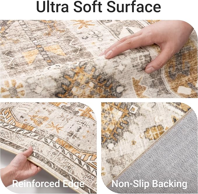 2'6" x 16'Non Slip Runner Rugs - Image 3