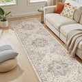 Vintage Hallway Runner Rug 2x8: Large Soft Washable Entryway by COTILED