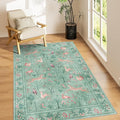 DUKINO 4x6 Rug, Washable Animal Area Rug by DUKINO