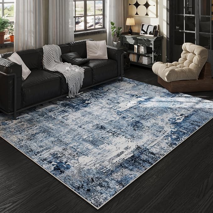 Rugcomf 6x9 Washable Bedroom Boho Rug by Rugcomf