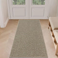 BEQHAUSE Dirt Trapper Door Mat 24" x 60", Non-Slip Washable Doormats Entrance by BEQHAUSE