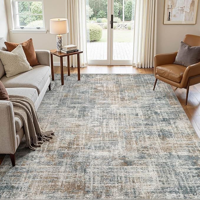 cotiled Washable 6x9 Area Rug for Living Room - Image 5