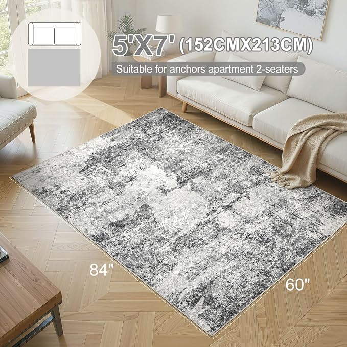 DMOYEST 5x7 Area Rug - Image 2