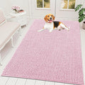 OLANLY Dog Door Mat for Muddy Paws 59x35, Ultra Absorbent Chenille Mud Doormat by OLANLY