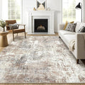 8x12 Area Rug Living Room: Washable Large Abstract Modern Soft Rugs Stain by LOONGRUG