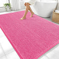 OLANLY Large Bathroom Rugs 70x46, Extra Soft Absorbent Chenille Bath Rugs by OLANLY