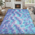 8x10 Area Rugs for Living Room Bedroom: Ultra Soft Fluffy Shag Rug Upgrade by Luxturiy