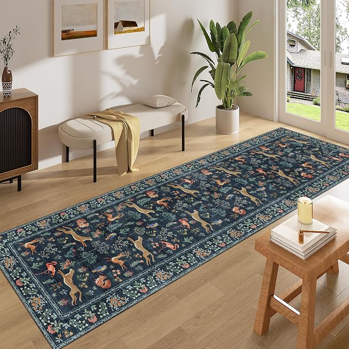 DUKINO Runner Rug, 2x8 Washable Kitchen Rugs - Image 3