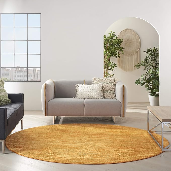 Nourison Home Nourison Essentials Sunburst 8' x Round Area Rug - Image 4