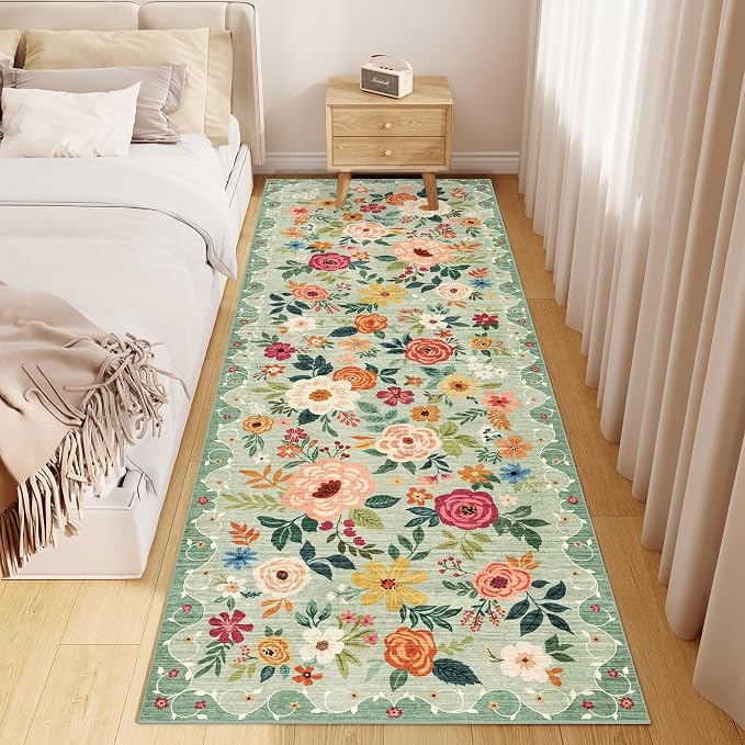 DUKINO 2x10 Kitchen Runner Rug for Hallway, Washable Runner Rug - Image 5