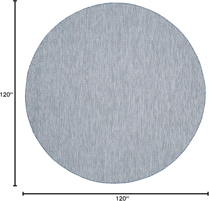 SAFAVIEH Outdoor Round Rug 10' - Image 2