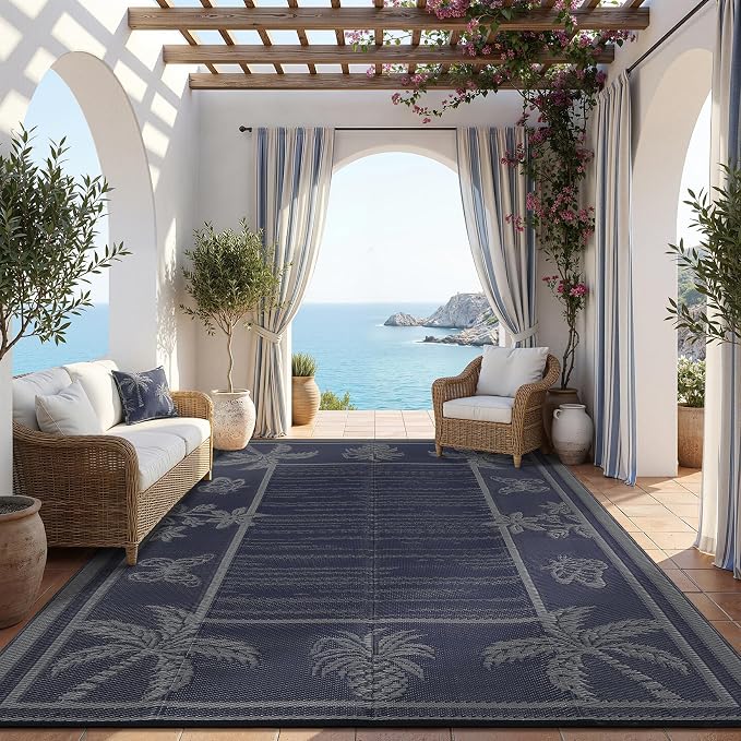 Garvee Outdoor Rug 9x12 Waterproof - Image 9