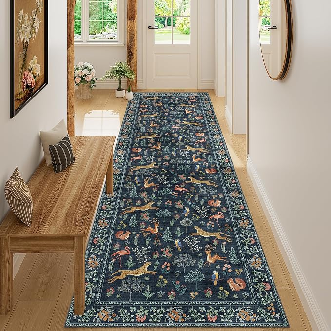 DUKINO 3x10 Washable Runner Rug - Image 5