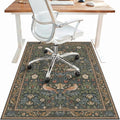 48"x60" Office Chair Mat for Hardwood Tile Floor, Under Desk Carpet Protector by BESBLEE
