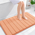 OLANLY Memory Foam Bath Mat 40x24, Super Soft Absorbent Bathroom Rugs, Quick Dry by OLANLY
